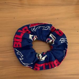 Handmade Buffalo Bills Scrunchie